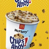 Vaso del McFlurry Chips Ahoy